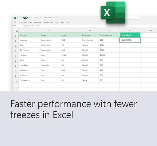 Microsoft Office Home 2024 | Classic Apps: Word, Excel, PowerPoint | One-Time Purchase for 1 PC/MAC | Instant Download