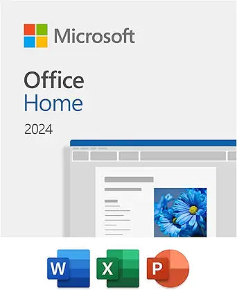 Microsoft Office Home 2024 | Classic Apps: Word, Excel, PowerPoint | One-Time Purchase for 1 PC/MAC | Instant Download